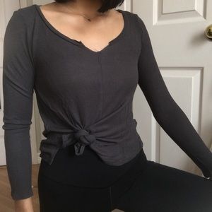 AEO Waffle Knit Longsleeve